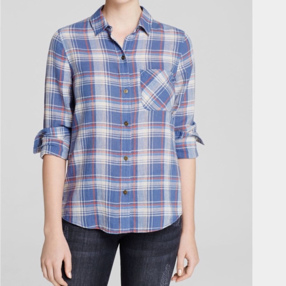 Current/Elliot “Slim Boy” size 1 shirt   NWT